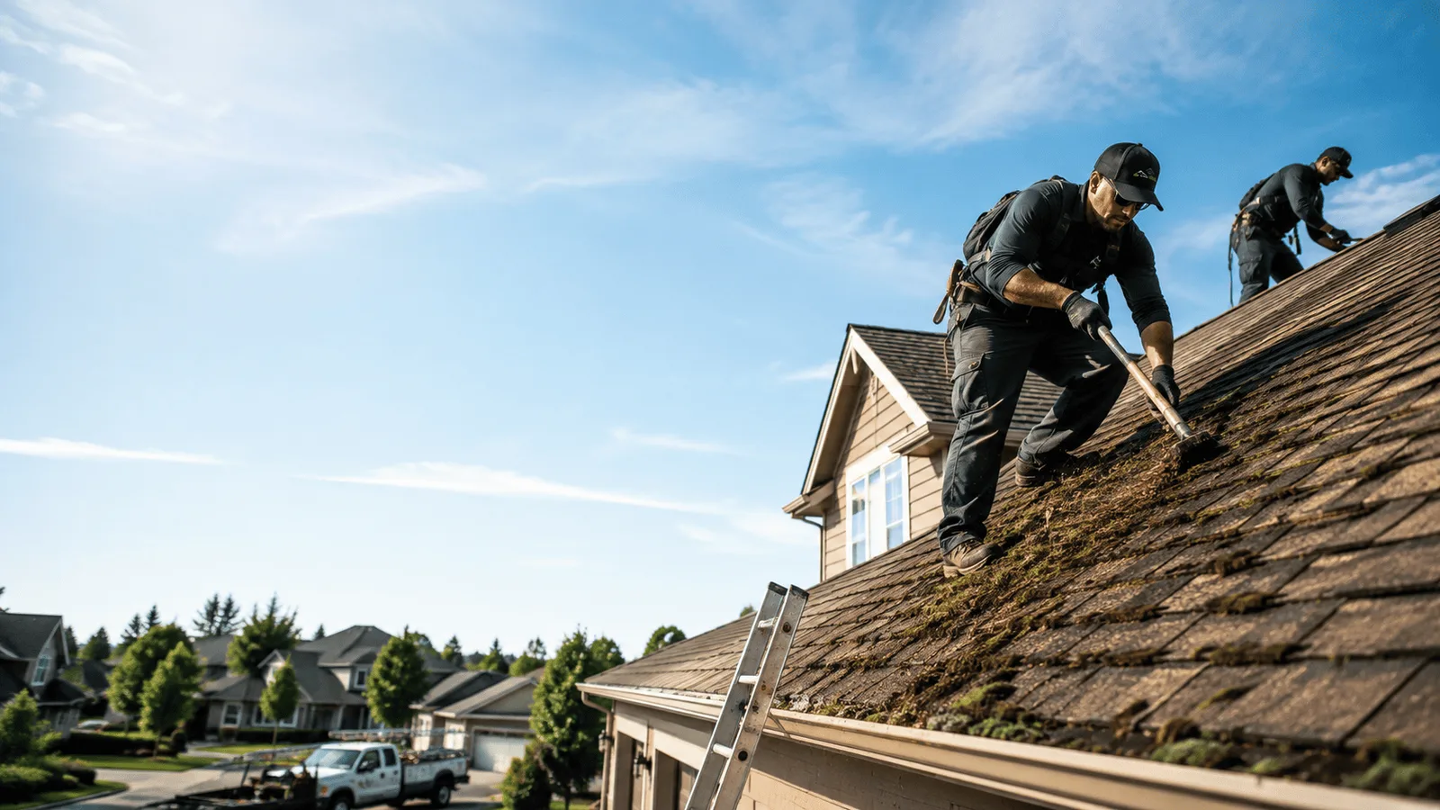 Roof Moss Removal in Independence, CA near me